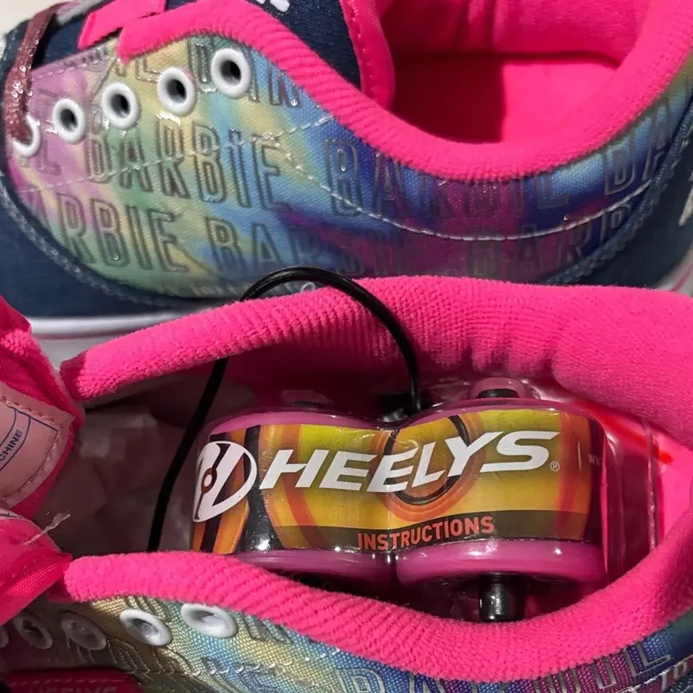 Heelys 3 Barbie Edition new in box never worn really cute subtle barbie theme